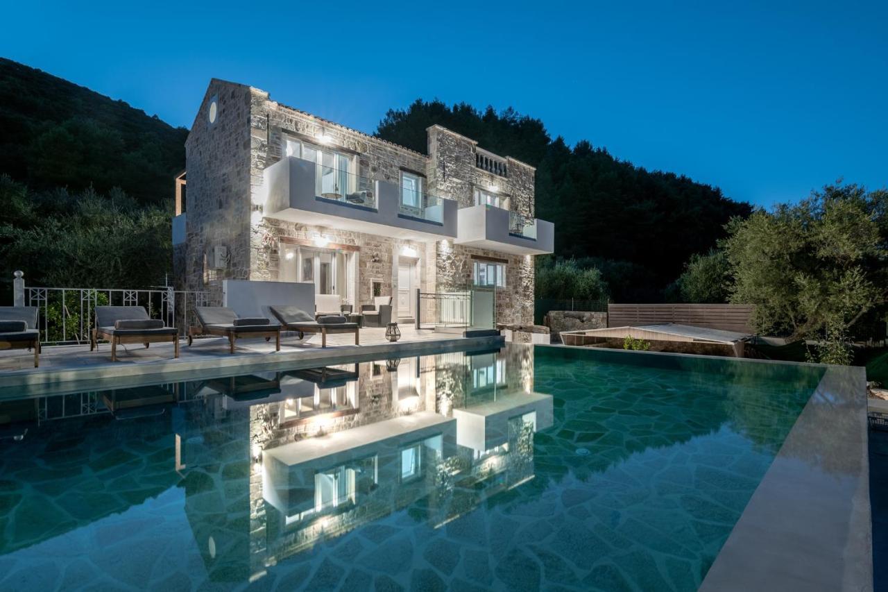 Villa Di Pietra Lithakia  Bagian luar foto