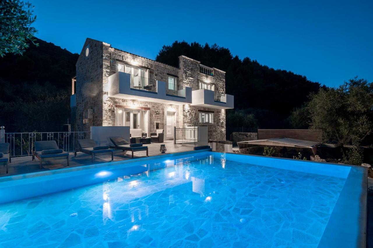 Villa Di Pietra Lithakia  Bagian luar foto