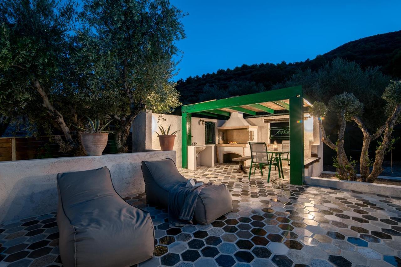 Villa Di Pietra Lithakia  Bagian luar foto