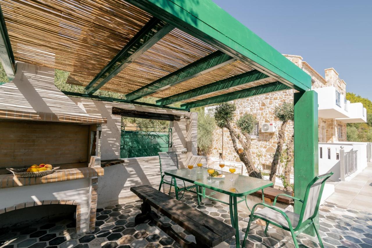 Villa Di Pietra Lithakia  Bagian luar foto