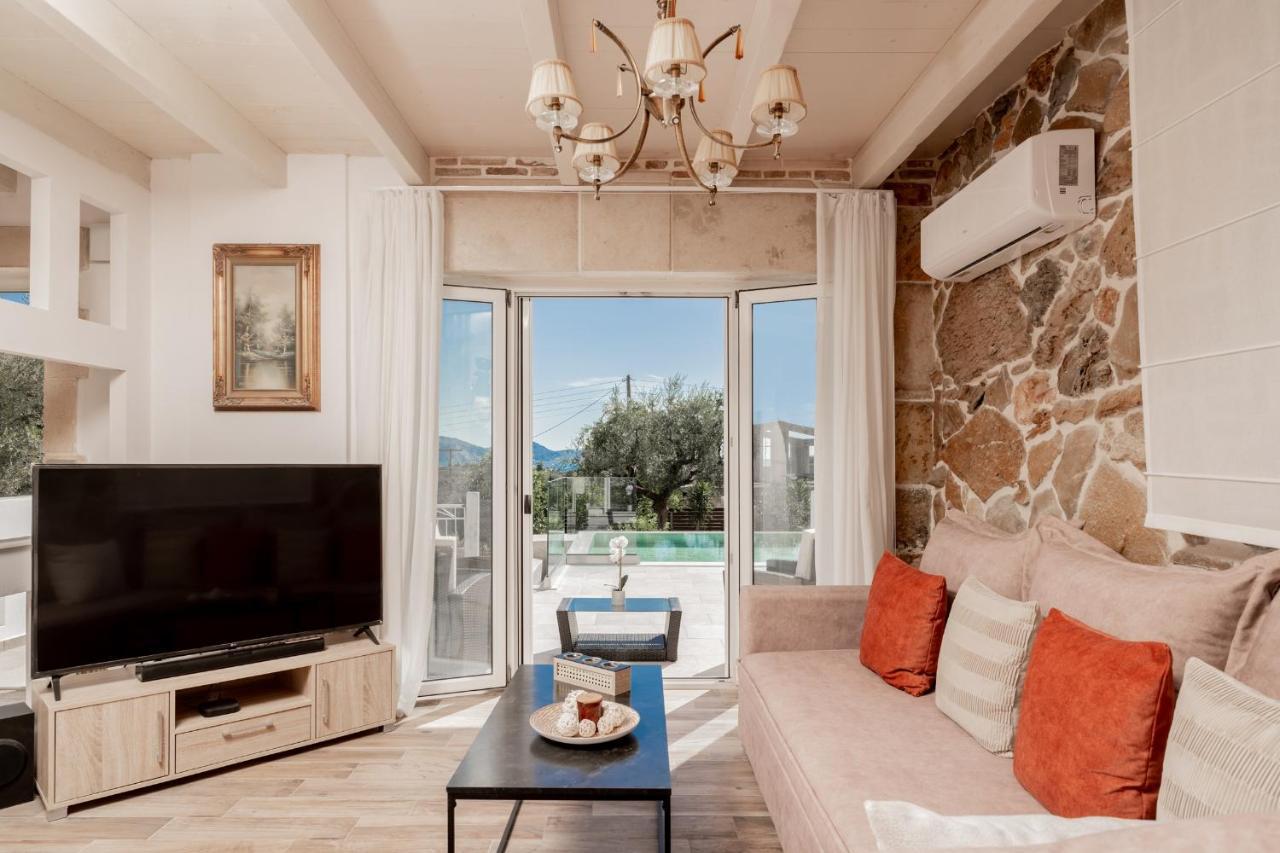 Villa Di Pietra Lithakia  Bagian luar foto