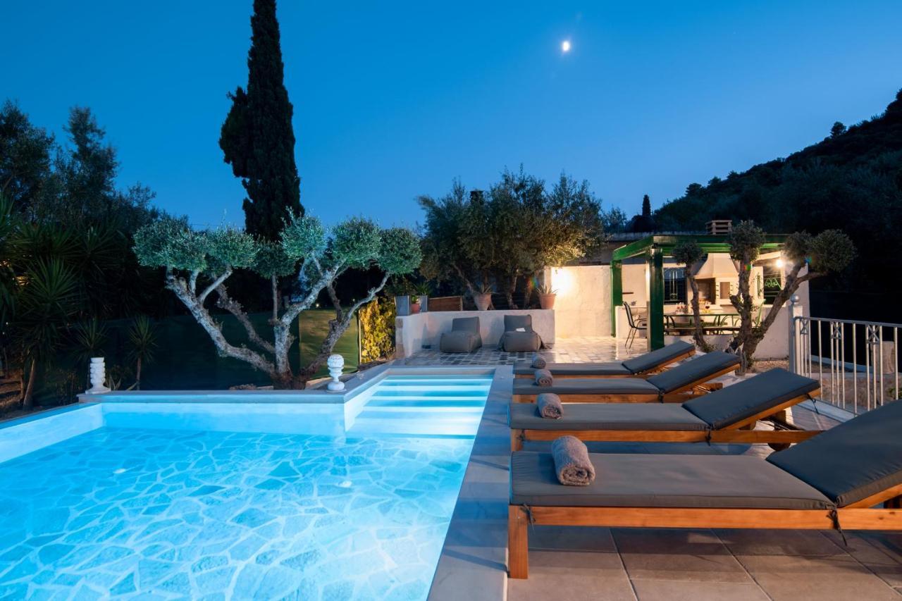 Villa Di Pietra Lithakia  Bagian luar foto