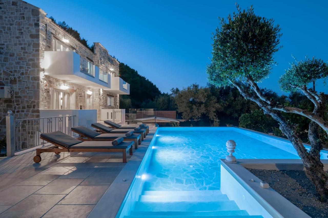 Villa Di Pietra Lithakia  Bagian luar foto