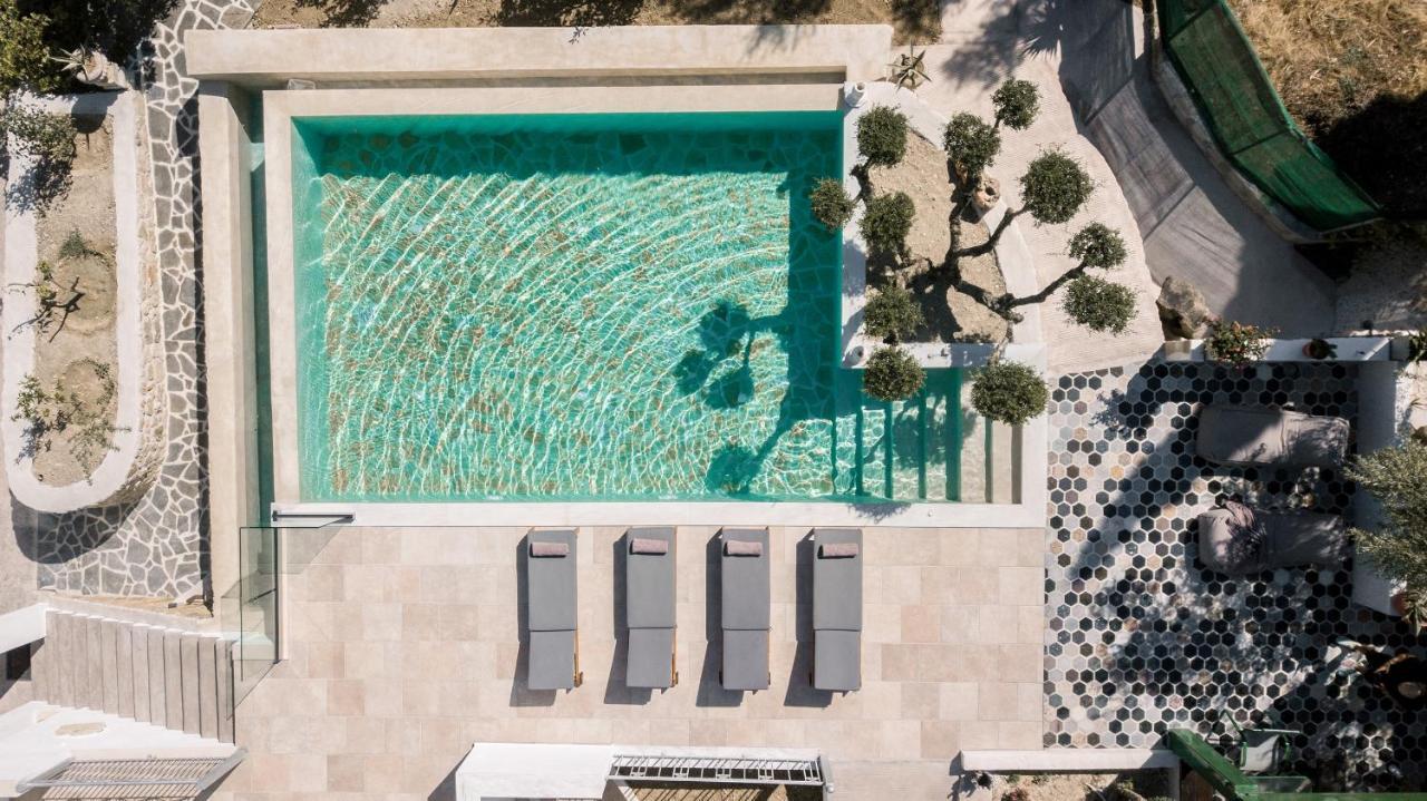 Villa Di Pietra Lithakia  Bagian luar foto