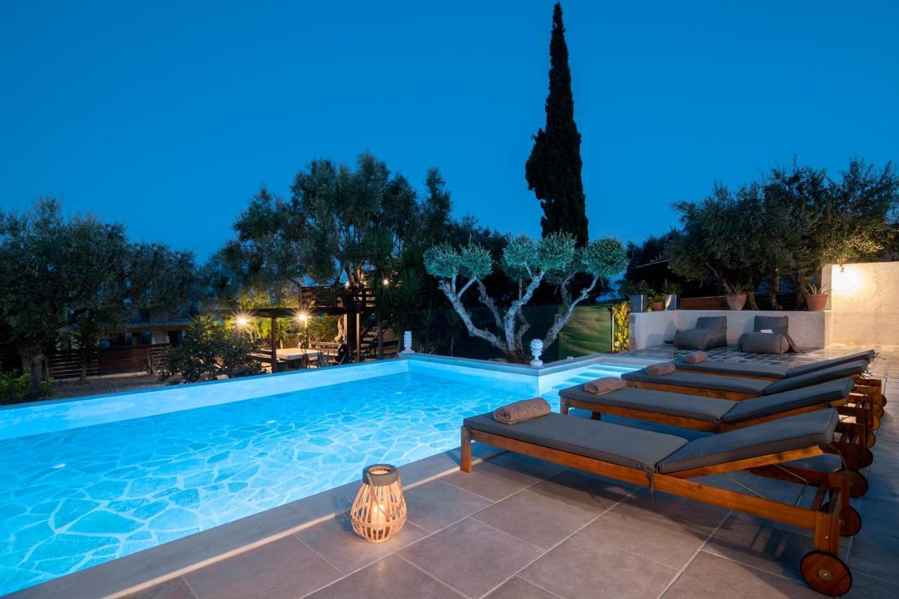 Villa Di Pietra Lithakia  Bagian luar foto